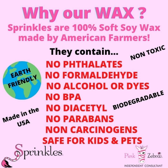 Pink Zebra Air Care+ Sprinkles- 3.75 oz Bag Wax Melts - Picture 4 of 6